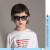 Kids Sunglasses Glasses Factory Personalized Boys and Girls Sun-Resistant Sunglasses Baby Sunglasses  Glasses 6123