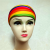 Polyester Cotton Elastic Hair Cap Cotton Elastic Headband Multi-Color Sports Hair Cap Women's Fitness Hair Band