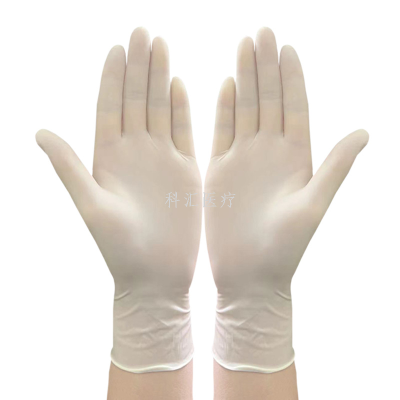Glossy/Hemp Thickened Disposable Latex Gloves Waterproof and Oil-Proof Protective Gloves Latex Gloves