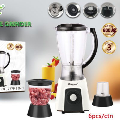 OG-719P#OWNGREAT 3 in 1 blender 1.5L plastic cup Easy to clean Big motor grinding machine, juicer.