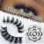 10 Pairs of Russian Volume Artificial Mink Hair Fried Hair Multi-Layer Thick Cross False Eyelashes Cross-Border