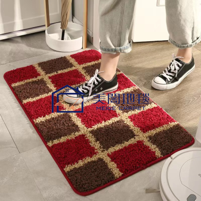 Best-Seller on Douyin Chinese-Style Door Wear-Resistant Dust-Proof Door Mat Carpet Bathroom Bathroom Water-Absorbing Non-Slip Mat Mat