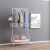 Multifunctional Trolley Hanger with Wheels Home Storage Organizer Hanger Balcony Combination Storage Rack Bathroom Storage Rack