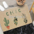 New Simple Plant Linen Bathroom Non-Slip Mat Bathroom Shower Room Floor Mat Long Strip Doormat Carpet