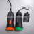 New dry battery plastic flashlight 2 * AA + with tail rope + Portable