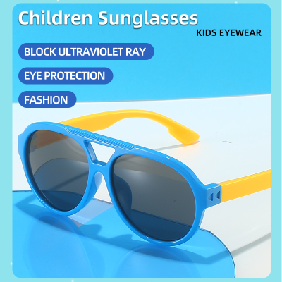Kids Sunglasses Glasses Factory Personalized Boys and Girls Sun-Resistant Sunglasses Baby SunglassesChildren's Glasses 
