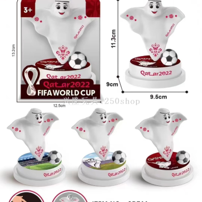 2022 Qatar World Cup Football Doll Decoration Souvenir Surrounding Layib
