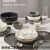 Jingdezhen Ceramic Tableware Nordic Style Tableware Parts Ceramic Bowl Ceramic Soup Pot Ceramic Plate Soup Bowl Steak Plate