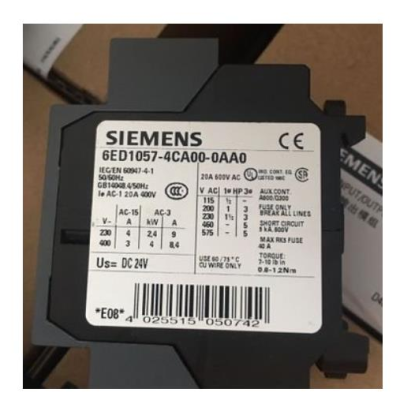 Siemens Logo Contactor + Supports 20A Or 4kW