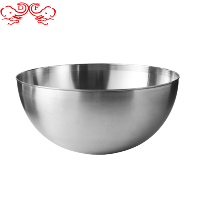 Df99448 Stainless Steel All-around Salad Bowl Salad Bowl Multi-Purpose Basin Food Basin Mixing Bowl Soup Bowl Noodle Bowl Kitchen