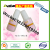 Factory Direct Sale Wholesale 10g Pink Manicure Glue with Brush on Finger Nail Glue