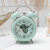 Creative New Cartoon Dinosaur 3-Inch Metal Bell Alarm Clock with Light Student Children Bedside Alarm Watch Gift Toy