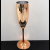 Factory Direct Sales Color Champagne Glass Electroplated Goblet Birthday Party Color Goblet Decoration