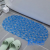 Shida PVC Hollow Oval Water Drops Bathroom Non-Slip Mat Floor Mat Bathroom Shower Room Bathtub Bath Non-Slip Mat