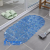 Shida PVC Plain Oval Water Drops Bathroom Non-Slip Mat Bathroom Shower Room Bathtub Bath Non-Slip Mat