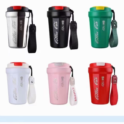 New Portable Coffee Cup Hand-Held Water Cup Car Mug