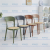Nordic Plastic Dining Chair Modern Simple Home Chair Computer Backrest Stool Leisure Chair Desk Chair Negotiation Chair