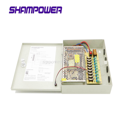 DC Monitoring Security Led220v to 12V 12v15a9 CCTV Electricity Box Switching Power Supply