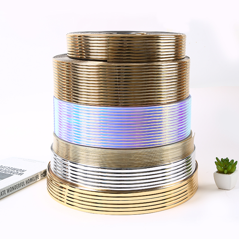 彩色电镀外贴塑料鞋料辅料