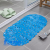 Shida PVC Plain Oval Water Drops Bathroom Non-Slip Mat Bathroom Shower Room Bathtub Bath Non-Slip Mat