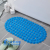 Shida New Hot Sale Hotel Toilet Mat Bathroom Non-Slip Mat Factory Direct Sales Suction Cup Shower PVC Mat