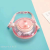 Cartoon Sticker UFO Shape UFO Plastic Cup Straw Cup Children's Toy Baby Water Glass Rope Holding Portable