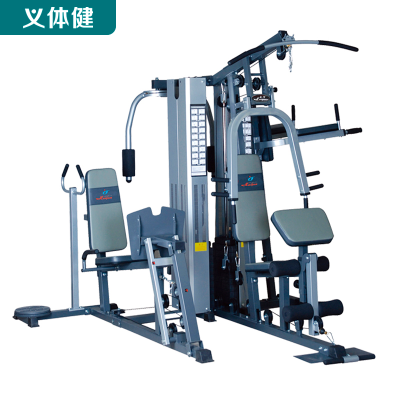 Huijunyi Physical Fitness-Multifunctional Comprehensive Trainer-Five-Person Station-HJ-B073