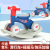 Children's Dual-Use Rocking Horse Plastic Multifunctional Rocking Horse Novelty Toy Baby Four-Wheel Sliding Luge