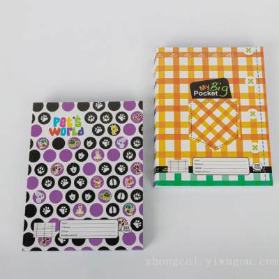 22 * 17cm Staple Notebook Student 200P Can Be Customized