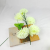 Factory Direct Sales 10 Layers Raw Silk Chrysanthemum Flower Head DIY Bouquet Wreath Plastic Flowers