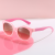 Kids Sunglasses Glasses Factory Personalized  Girls Sun-Resistant Sunglasses Baby Sunglasses Children's Glasses 6110-1