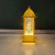 Ramadan Hollow Top Interior Water Injection Square Light Lantern