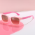 Kids Sunglasses Glasses Factory Personalized Girls Sun-Resistant Sunglasses Baby Sunglasses Children's Glasses 6104-1