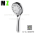 BathroomFive-SpeedMultifunctionalShower Head Nozzle Supercharged Handheld Shower Shower Head Set Adjustable Water Outlet