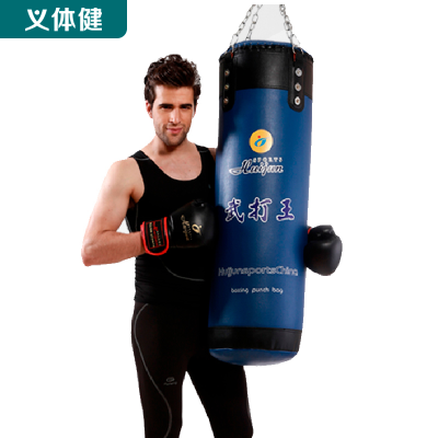 Huijunyi Physical Fitness-Martial Arts Supplies-HJ-G2014 High-Grade Imitation Leather Solid Sandbag 100cm