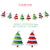 Christmas Hanging Flag Shopping Mall Hotel Decoration Holiday Supplies Paper New Party Banner Fashion Factory Direct Sales