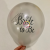 Cross-Border Hot Selling Factory Direct Sales 12” 2.8G Thickened Bride to Be Printed Metallic Decoration latex Balloons