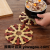 Factory Direct Sales Exquisite Bamboo Mat Bamboo Bowls Mat Heat Proof Mat round Dining Table Cushion Eight-Word Bowl Mat