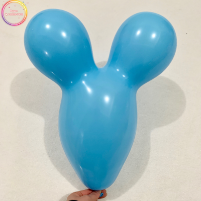 Cross-Border Hot Selling Factory Direct Sales 3.5G Thickened  Colorful Mickey Ears shape party Decoration Latex Balloons