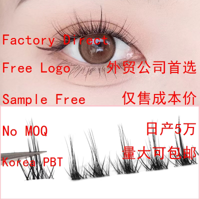 Private Label Self Grafting Lashes 0.07 0.10 Cluster Lashes