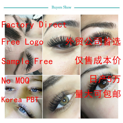 Supplier Y Type Soft Natural False Eyelashes 100% Hand Made