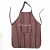 Foreign Trade Striped PVC Waterproof Apron Factory Direct Sales Multi-Functional Aprons Apron Wholesale