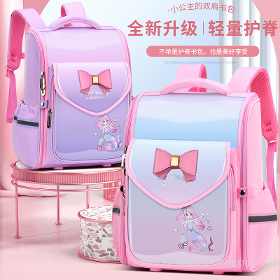 One Piece Dropshipping 2022 New Fashion Student Portable Schoolbag Spine Protection Backpack Wholesale