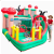 Yiwu Factory Direct Sales Inflatable Toys Indoor Outdoor Small Family Naughty Castle Inflatable Children Jumping Bed