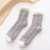 Non-Lint Coral Fleece Sleeping Socks Fleece-Lined Thickened Mid-Calf Plush Room SocksThermal Towel Maternity Socks