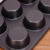 6-Piece round Cup Cake Mold Muffin Cup 6-Piece Baking Pan Non-Stick Baking Cake Mold Carbon Steel Cake Mold