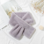 2022 Korean Style Soft Imitation Rabbit Fur Scarf Solid Color Cross Warm Scarf Plush Rex Rabbit Fur Scarf for Women