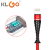 Klgo Cool Is S-21/22/23 Apple Iostype-C Huawei Data Cable Woven Fast Charging Cable