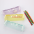 Yi Youmei Simple Jelly Transparent Nylon Gauze Stationery Pencil Case Japanese Macaron Student Storage Color Bag