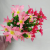 Factory Direct Sales Simulation Plastic Flowers 5 Fork 23 Head Shooting Props Indoor and Outdoor Decoration DIY Flower Arrangement